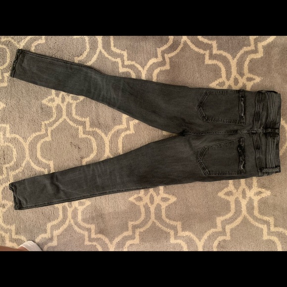 SOLD Agolde Pinch Waist High Rise Black Skinny Jean - Size 24 - Picture 4 of 4